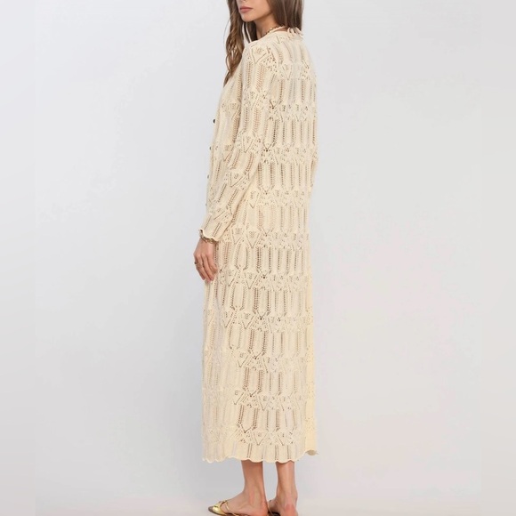 Heartloom Frances duster in Ivory NWT - Picture 2 of 8